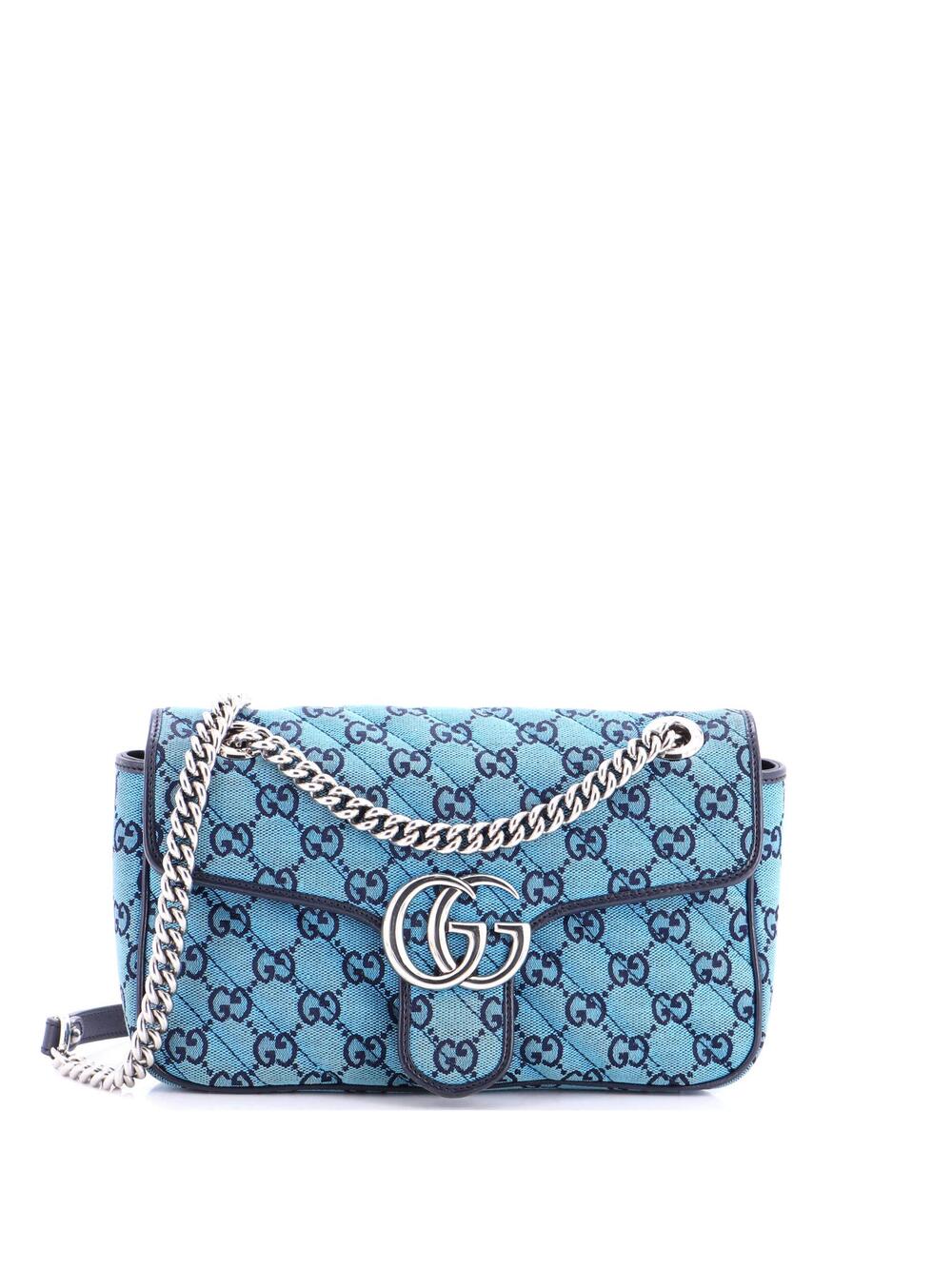 Gucci Gg Marmont Flap Bag Diagonal #254926G12B